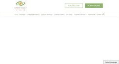 Desktop Screenshot of citrusvalleyeyecare.com